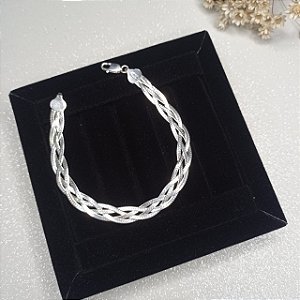 Pulseira Trançada - Quatro Fios