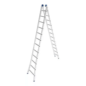 Escada Extensiva 12 X 2 Degraus 3,52 X 6,12 Metros Botafogo Cor Prateado