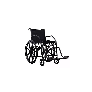 Cadeira de Rodas Dobrável Leve Resistente Pneu Antifuro 85kg