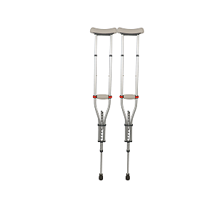 Muleta Axilar Alumínio Ajustável Universal P M G 130 KG PAR