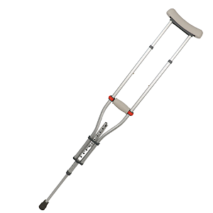 Muleta Axilar Alumínio Ajustável Universal P M G 65 KG Unid