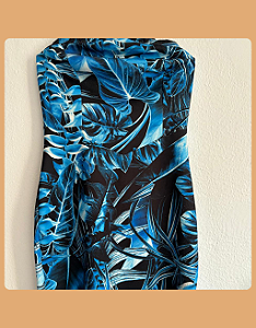 Vestido Estampado da marca Acostamento