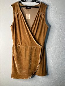 Vestido Curto de Veludo - TNG
