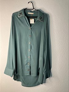 Camisa Social Verde - Valentina's