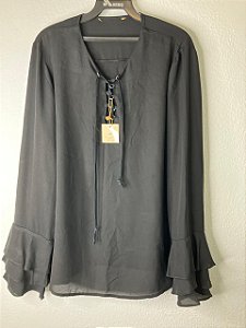 Camisa Social Preta (Usada)