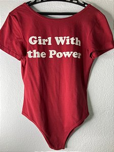 Body Girl With The Power - Vermelho