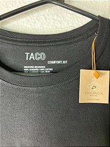 T-Shirt Básica Taco - Preta