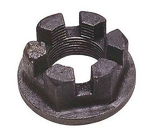 PORCA CASTELO COM FLANGE - FUSCA
