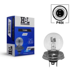 LAMPADA FAROL ASSIMÉTRICA 12V 75X75W