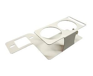 Porta Copos Duplo e Suporte de Celular Tunel Fusca BEGE