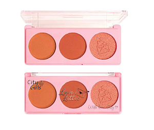 Trio de Blush Love Letter - City Girls