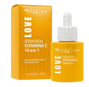 Sérum Facial - Max Love - Vitamina C 10 em 1