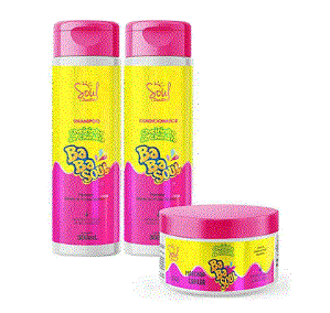 Kit Capilar Cheirinho de Chiclete Babasoul - Soul Cosmeticos