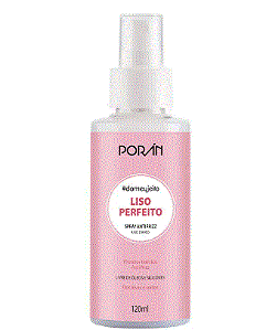 Liso Perfeito Spray Anti Frizz 120ml - Poran