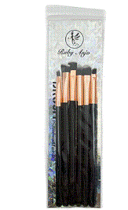 Kit de Pincéis C/6 Ruby Anjo
