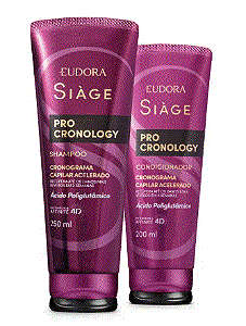 Kit Shampoo + Condicionador Pro cronology- Eudora Siage