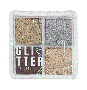 Paleta de Sombra com Glitter -Pink 21