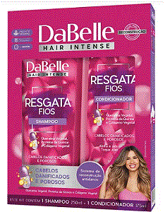 Kit Shampoo e Condicionador DaBelle Resgata Fios
