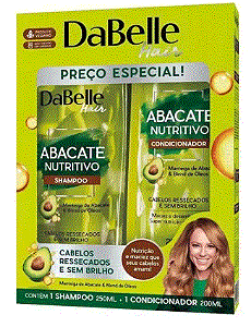 Kit Shampoo + Condicionador - Abacate Nutritivo - DaBelle