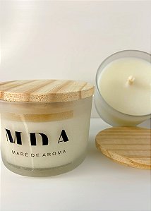Vela Aromática de Vanilla Negra