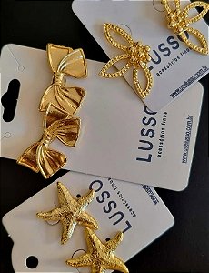 Kit com 3 brincos - diversos