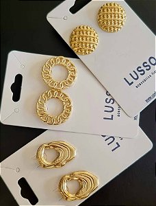 Kit com 3 brincos