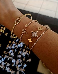 Kit com 03 braceletes