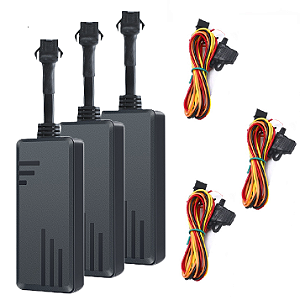 3 unidades de rastreador veicular J16 DESBLOQUEADO com bateria interna e USB