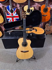 Violão Rozini rx620 tampo sólido elétrico regulado
