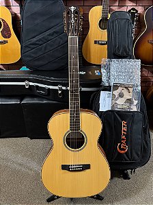 Violão Crafter MIND T ALP novo coreano elétrico regulado com bag