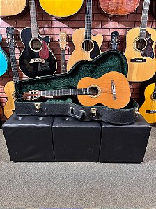 Violão Norman Rodriguez Clássico nylon espanhol Hortaleza 26 inteiro sólido