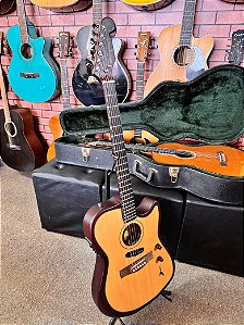 Violão Marquês aço flat Híbrido com Guitarra Vg-230nseq