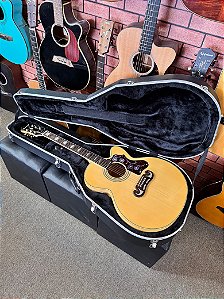 Violão Epiphone Ej200sce jumbo tampo sólido natural Esonic2