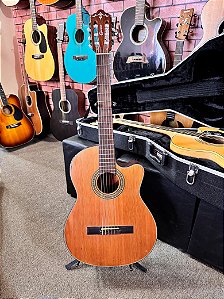 Violão Crafter Lite snt cd nylon coreano tampo sólido cedro