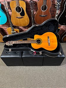 Violão Takamine Nylon gc5ce tampo sólido tp4t regulado