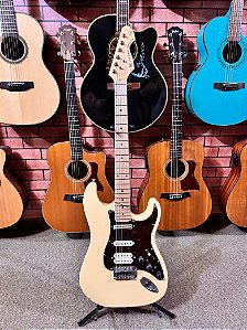 Guitarra Michael Rocker Stratocaster com efeitos regulada