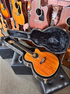 Violão Takamine Japonês EF508KC ct4bii regulado