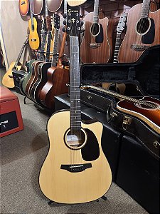 Violão Crafter folk elétrico HD250CE/N regulado