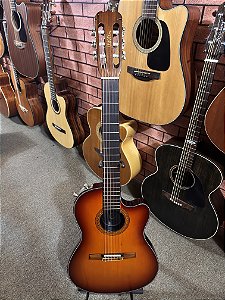 Violão Epiphone Chet Atkins flat elétrico regulado