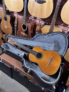 Violão Luthier Ernesto Castañera (argentino) inteiro sólido clássico som aveludado