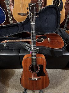 Violão Zellmer folk inteiro sólido Provenance com Efeitos