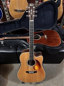 Violão Cort mr710 folk tampo sólido fishman regulado Elixir