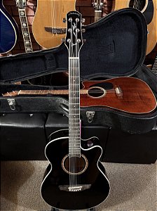 Violão Strinberg mini jumbo Berlin elétrico regulado