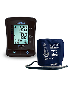 Aparelho Digital De Braço Techline Braçadeira Obeso 38-50cm Preto