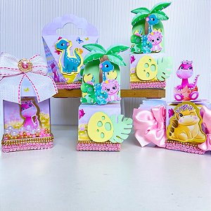 Personalizados Dino Rosa