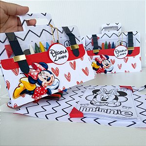 Maletinha Premium - Minnie e Mickey