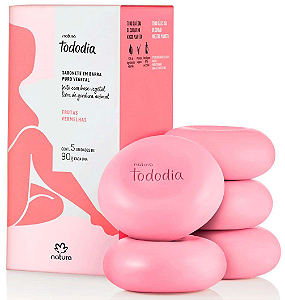 Sabonete Em Barra Puro Vegetal Tododia Frutas Vermelhas Natura