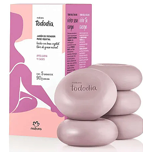 Tododia Avelã e Cassis - Sabonete 5 Uni. (90g cada)