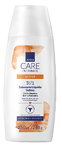 Care Intimate Active 3 em 1 - Sabonete Liquido 250ml Avon