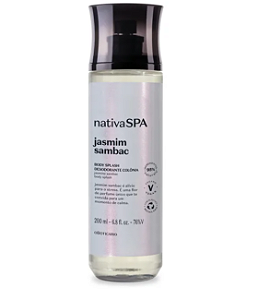 Body Splash Desodorante Colônia Nativa SPA Jasmim Sambac 200ml O Boticário